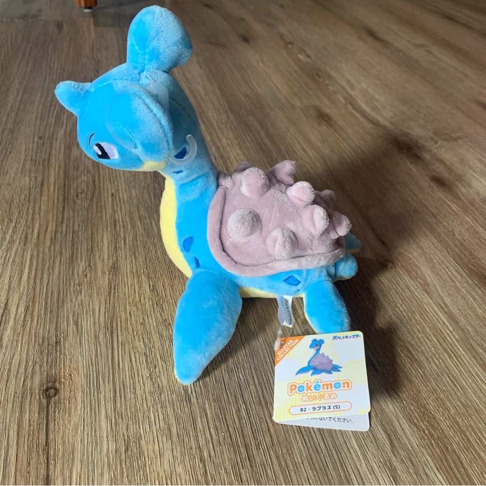 Sanei Pokemon All Star Collection PP82 Lapras 7" Stuffed Plush Authentic Japan